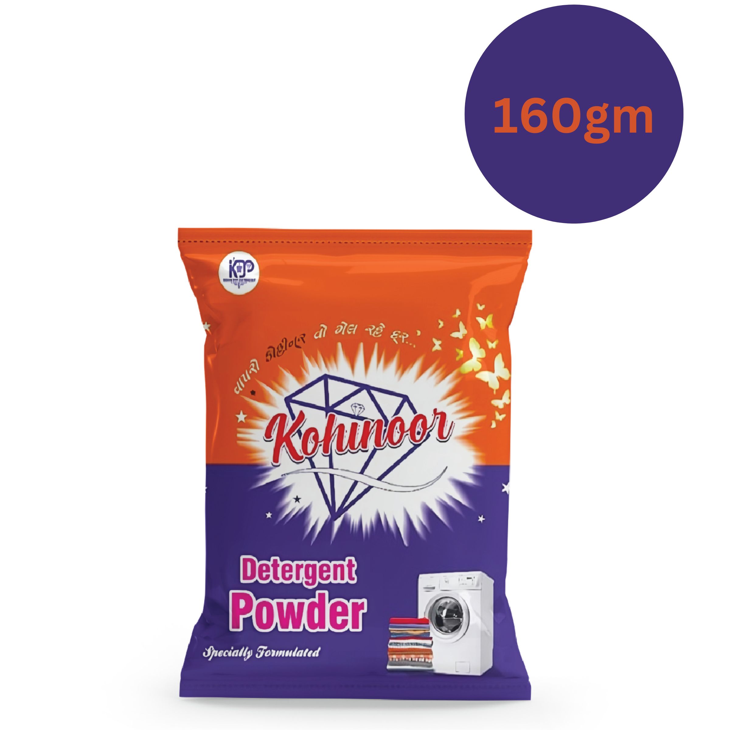 Detergent Powder 160 gm X 60 Pouch