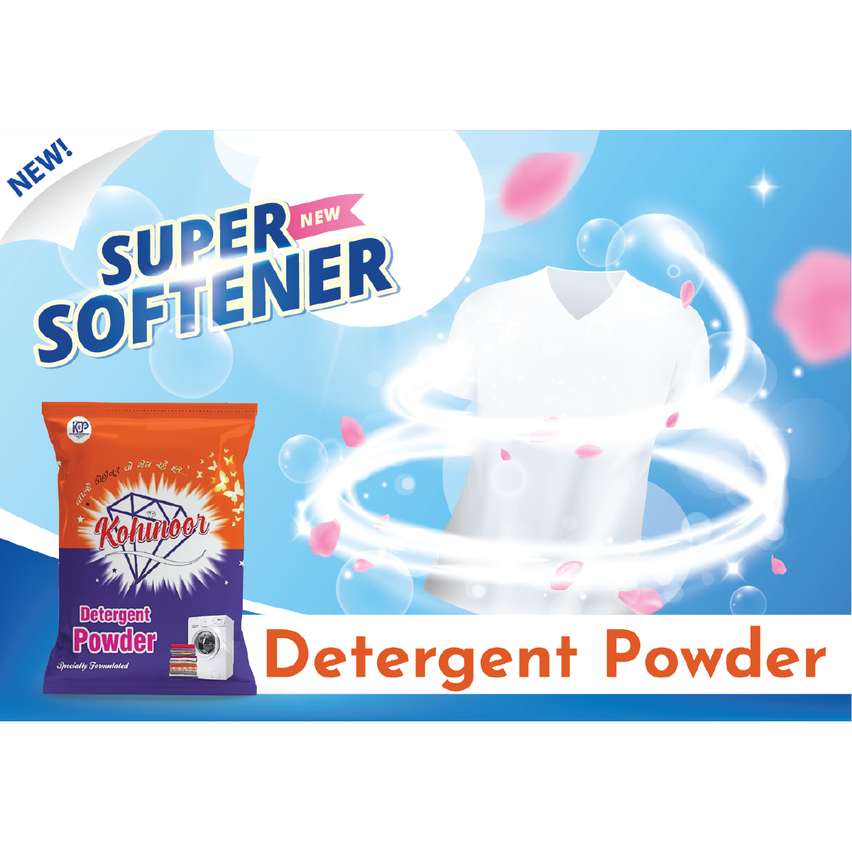 Detergent Powder 400 gm X 30 Pouch